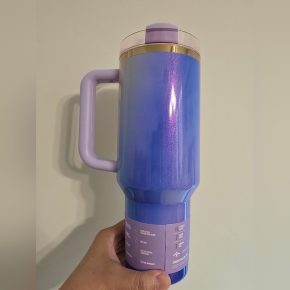 NWT Stanley Limited Edition Wicked Glinda For Good Quencher H2.0 Tumbler 40 Oz - Picture 4 of 13